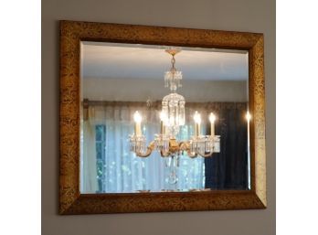 Decorative Gold Framed Hanging Mirror