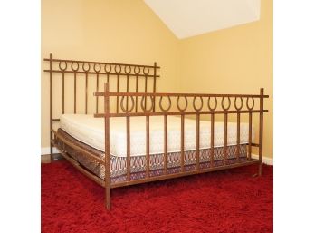 Horse Shoes Bed Frame Size: Queen( No Mattress)