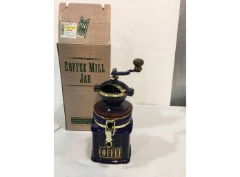 Coffee Mill Grinder Jar In Box