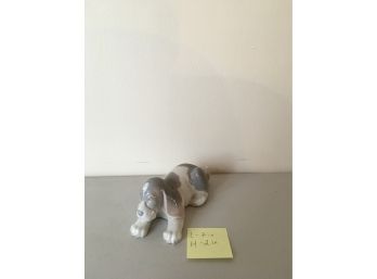 Dog Laying Down Lladro Made In Spain