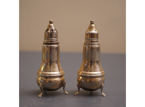 Lord Silver Inc Sterling Weighted Salt And Pepper Shakers