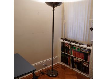 Two Tone Metal Freestanding Lamp Retro