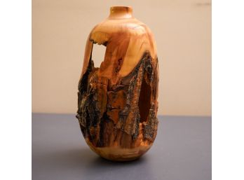 Colorado Wood Designs 696 #540 Wood Vase Sculpture