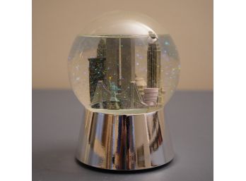 Statue Of Liberty-twin Towers Snow Globe