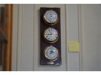 Thermometers, Clock, Barometer