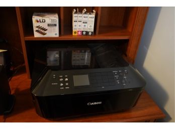 CANON PRINTER WITH EXTRA NEW INK CARTRIDGES