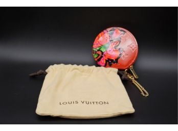 Louis Vuitton Red Designed Coin Pouch