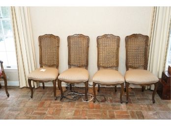 LOT OF 4 ANTIQUE WOOD CHAIRS
