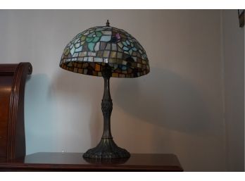 ANTIQUE TIFFANY STYLE LAMP