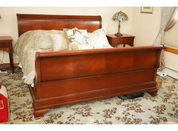 ETHAN ALLEN KING SIZE BED