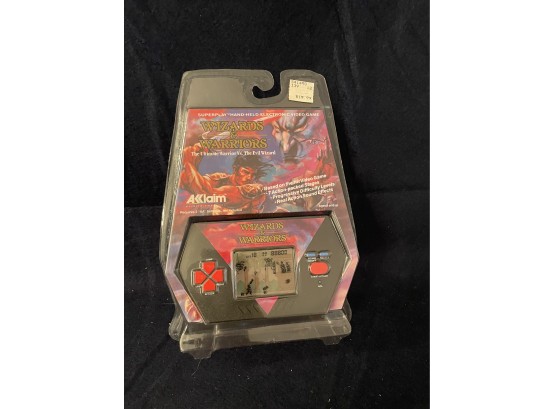 SEALED 1989 WIZARDS N WARRIORS ELECTRONIC GAME