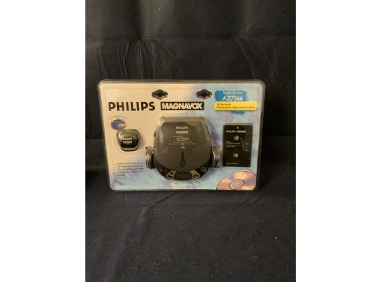 SEALED PHILIPS PORTABLE CD PLAYER