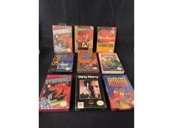 FACTORY SEALED DEADSTOCK LOT OF NINTENDO VIDEO GAMES
