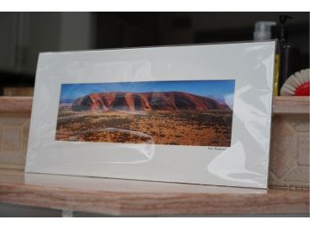 PHOTO OF ULURU IN AUSTRALIA KITE AERIAL