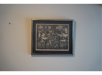 SIGNED AND NUMBERED BIBLICAL LITHOGRAPHS FROM MID 20THH CENTURY