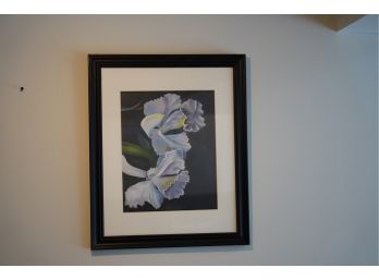 OIL AND CANVAS OF FLOWERS