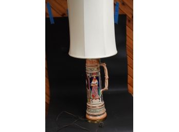 GERMAN LARGE STEIN MADE INTO LAMP