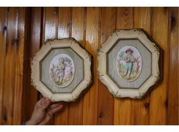 LOT OF 2 ANTIQUE PICTURE  FRAMES