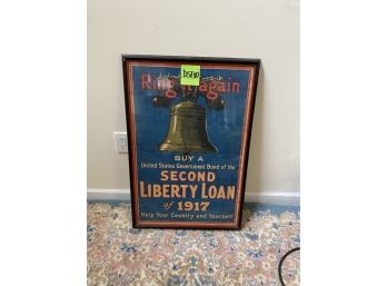 SECOND LIBERTY LOAN OF 1917 POSTER