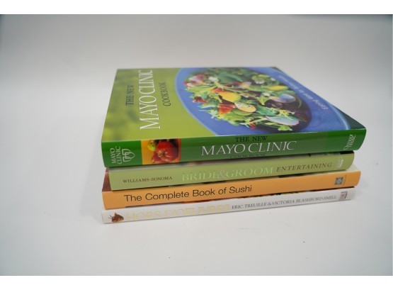 LOT OF 4 USED COOK BOOKS