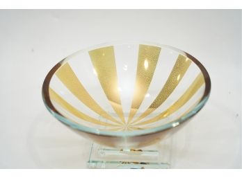 HANDPAINTED BOWL, SIGNED AND  RETAIL $249