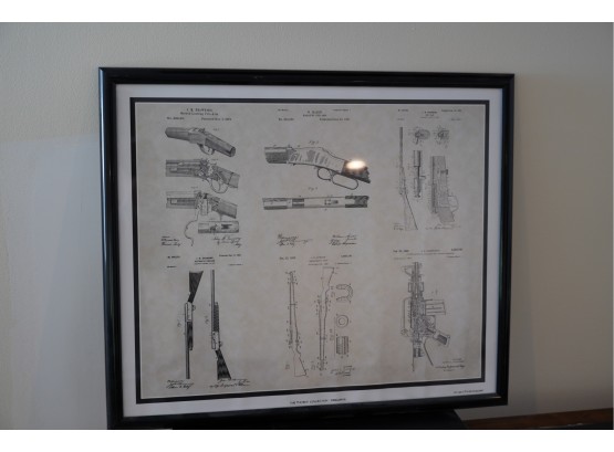 THE PATENT COLLECTION FIREARMS, 19X24IN PRINT
