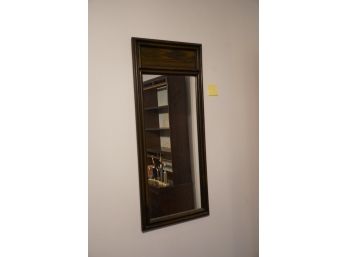 WOOD HANGING MIRROR, 22X44 INCHES