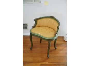 FRENCH PROVINCIAL SMALL VANITY CHAIR
