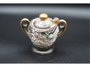MADE IN JAPAN SMALL SUGAR BOWL, 2IN HEIGHT