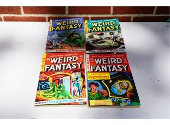 LOT OF 4 WEIRD FANTASY COMIC BOOKS