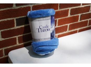 NEW CASTLE THROW BLANKET, 40X60 INCHES