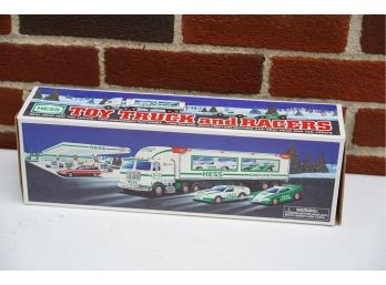 NIB HESS TOY TRUCK AND RAGERS