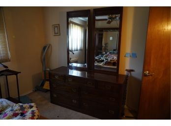 VINTAGE DRESSER WITH TWO MIRRORS