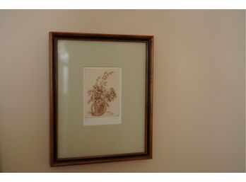 HAND DRAWING PICTURE, 1/3, SIGNED