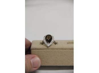 Sterling Ring With Cz's