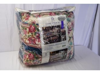 NEW ENGLISH STYLE COMFORTER SET, QUEEN SIZE