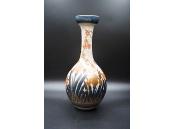 ASIAN STYLE VASE, 10IN HEIGHT