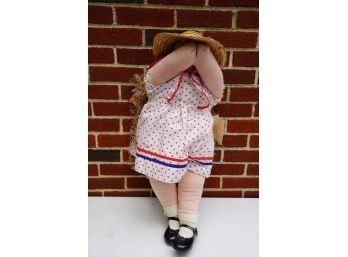 WHITE AND GREEK ARTS & GRAFT DOLL 'RUTHIE'