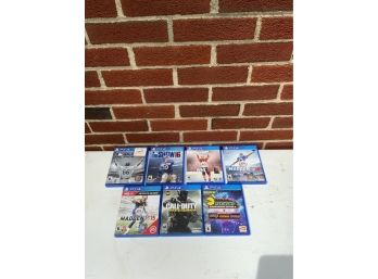 LOT OF 7 PS4 GAMES