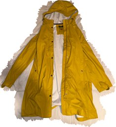 Joules Yellow Raincoat Womens Size 14