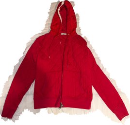 Moncler Red Womens Coat Size L