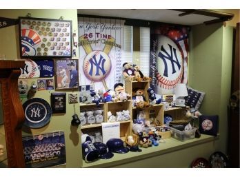 Massive Yankee/Baseball Lot 1
