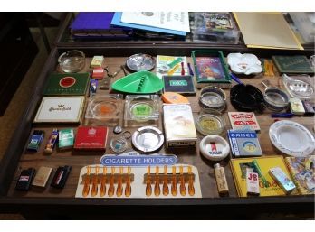 Lot Of Smoking Related Items