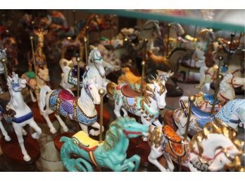 Lot Of Carousel Figures