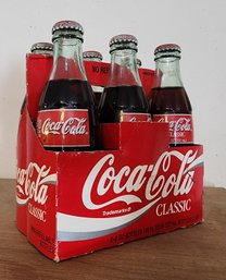 Vintage 6-Pack Of Coca Cola Bottles
