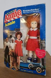 Vintage New In Box Knickerbocker ANNIE Figure