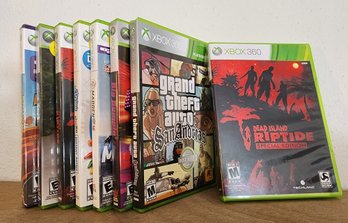 Assortment Of XBOX 360 Video Games