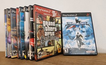 Assortment Of PLAYSTSTION 2 Video Games