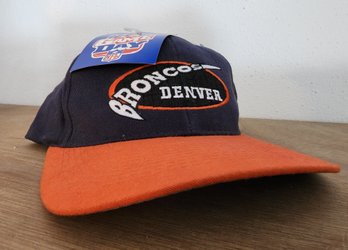 Vintage New With Tags Old Stock DENVER BRONCOS Cap