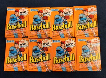 (8) Brand New Sealed Packs Of 1990 DONRUSS Baseball Card Packs